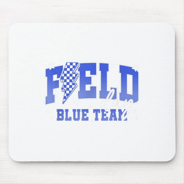 Field Day 2025 Blue Team Field Trip Colour Team Te Mouse Mat (Front)