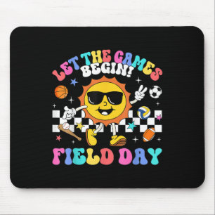 Field Day 2025 Let The Games Begin Teachers Kids F Mouse Mat