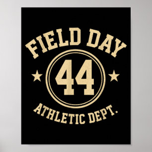 Field Day 44 Athletic Dept – Vintage School Srts D Poster