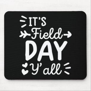 field day blue for teacher field day tee school mouse mat