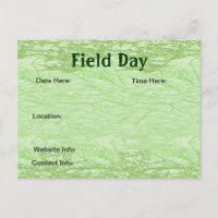 Field Day Ham Radio Post Card Invitations