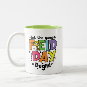 Field Day Kids   Let The Games Begin Ceramic Mug