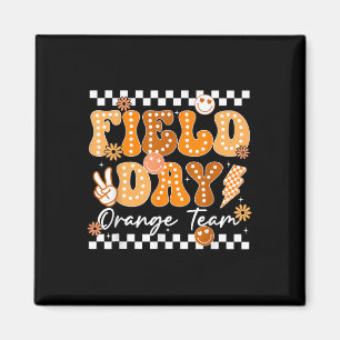 Field Day Orange Team Colour Field Trip Team Game Magnet