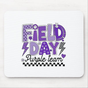 Field Day Purple Team Colour Field Trip Team Game Mouse Mat