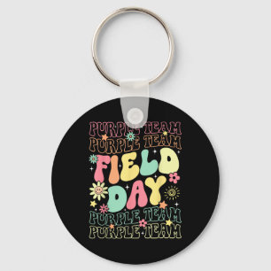 Field Day Purple Team Colour War Camp Team Game Co Key Ring