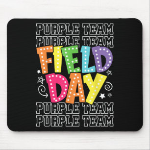 Field Day Purple Team Colour War Camp Team Game Co Mouse Mat
