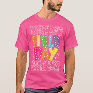Field Day Purple Team Colour War Camp Team Game Co T-Shirt