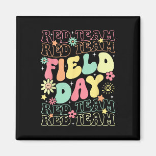 Field Day Red Team Colour War Camp Team Game Compe Magnet