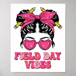 Field Day Shirt Teacher Kids Field Day 2024  Poster
