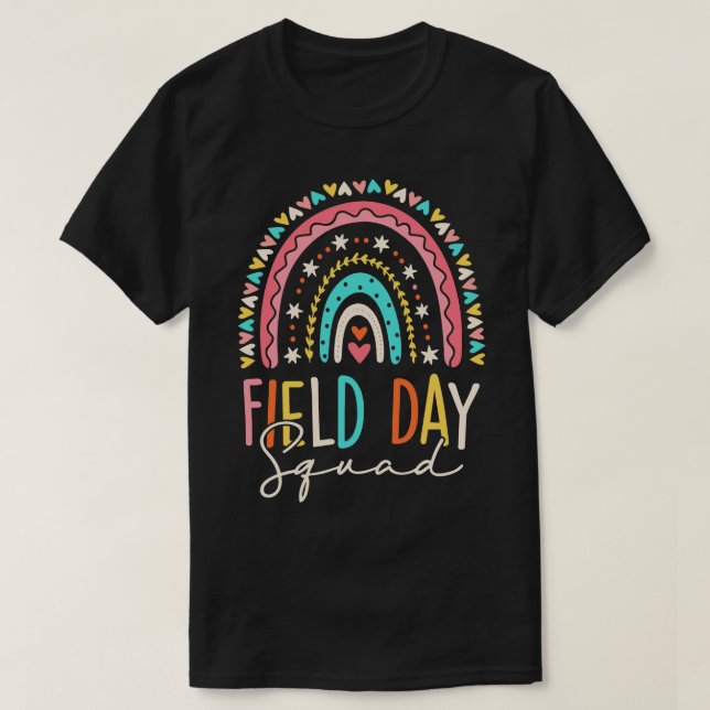 Field Day Squad Teacher Student Last Day Of School T-Shirt (Design Front)