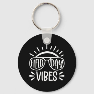 Field Day Vibes Fun For Teacher Kids Field Day 20 Key Ring