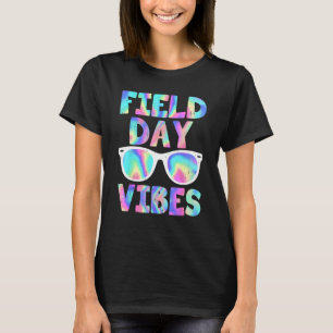 Field Day Vibes Last Day School Field Day Teacher T-Shirt