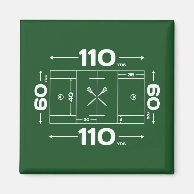 Field Dimensions Magnet (Front)