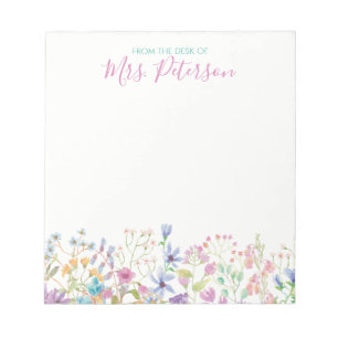 Field Floral Note Pads