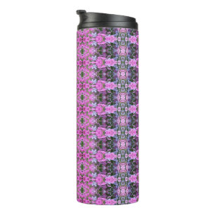 Field Flowers Ikat 7 Thermal Tumbler