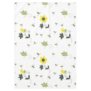 Field Flowers Pattern Tablecloth