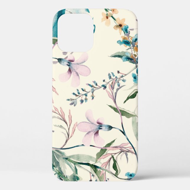 Field Flowers Seamless Pattern Case-Mate iPhone Case (Back)