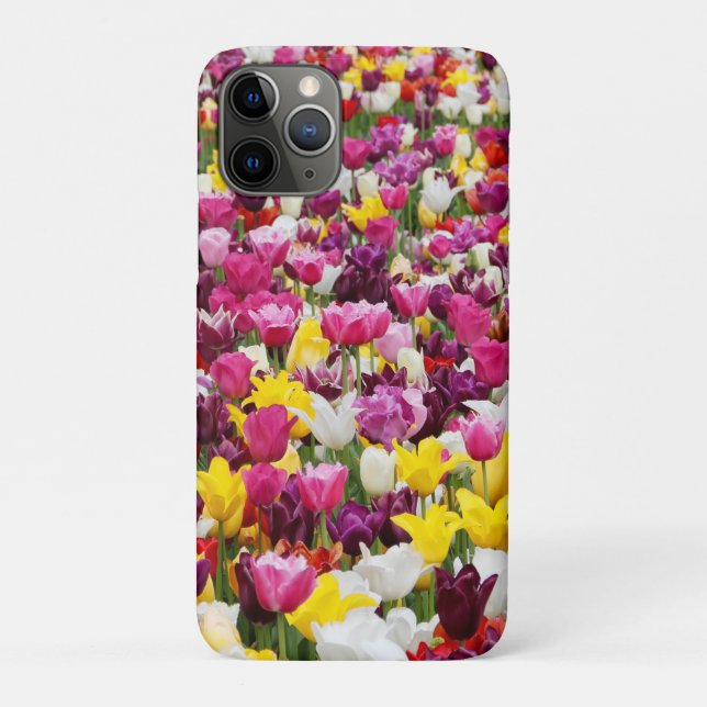 field full of tulips Case-Mate iPhone case (Back)