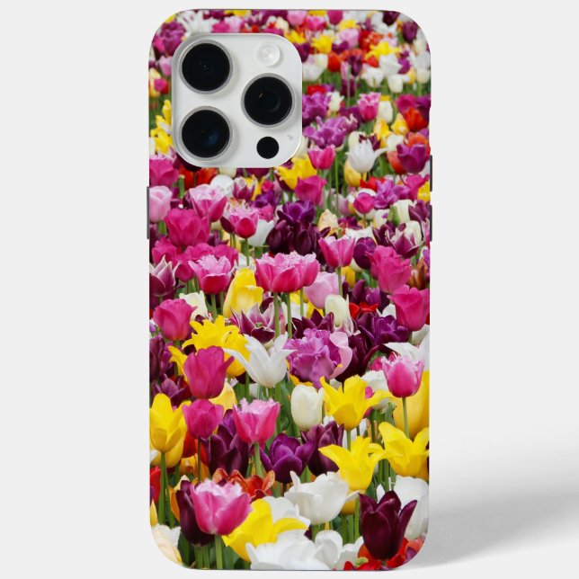 field full of tulips Case-Mate iPhone case (Back)