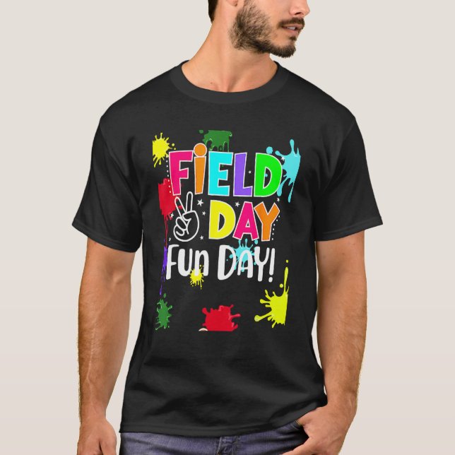 Field Fun Day Squad School Trip Vibes Boys Girls T T-Shirt (Front)