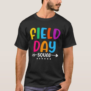 Field Fun Day Squad School Trip Vibes Boys Girls T T-Shirt