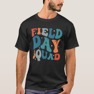 Field Fun Day Squad School Trip Vibes Boys Girls T T-Shirt