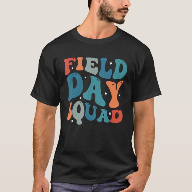 Field Fun Day Squad School Trip Vibes Boys Girls T T-Shirt (Front)
