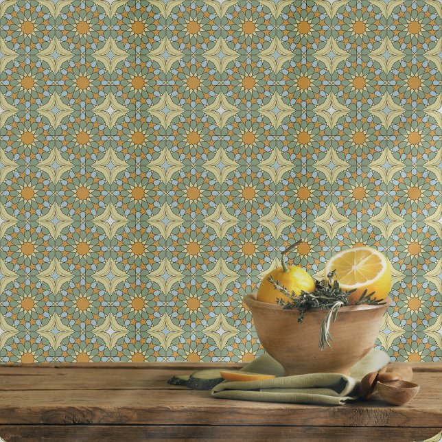 Field Glow Moroccan Mosaic pattern Tile (Creator Uploaded)