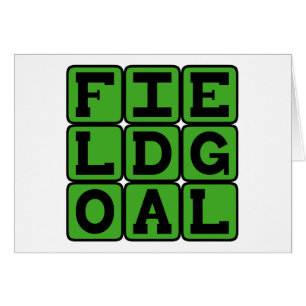 Field Goal, 3 Points in Football
