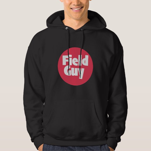 Field Guy Print Novelty Hoodie (Front)
