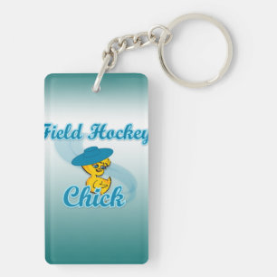 Field Hockey #3 Key Ring