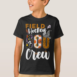 Field Hockey Boo Crew Halloween Matching Player T-Shirt