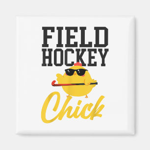 Field Hockey Chicken Field Hockey Chick _2 Magnet