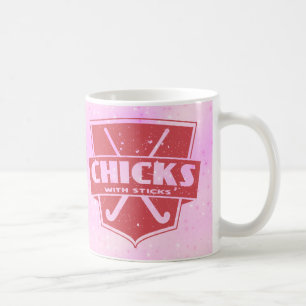 Field Hockey Chicks With Sticks Mug