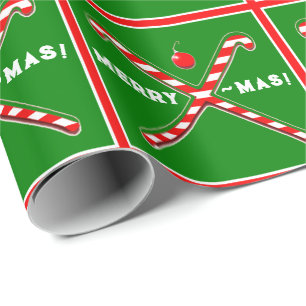Field Hockey Christmas Gift Wrapping Paper