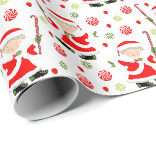 Field Hockey Christmas Gift Wrapping Paper