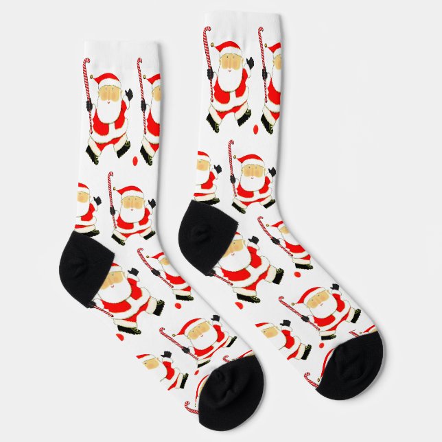 Field Hockey Christmas Socks (Right)