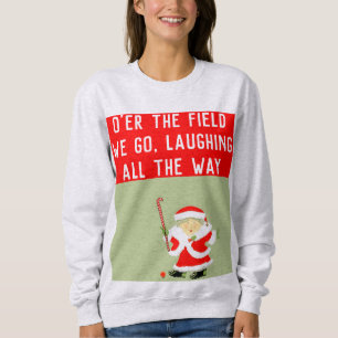 Field Hockey Christmas Sweatshirt