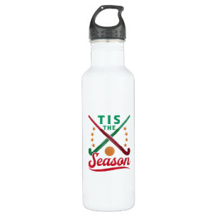 Field Hockey Christmas Tis The Season Player Holid 710 Ml Water Bottle