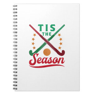 Field Hockey Christmas Tis The Season Player Holid Notebook