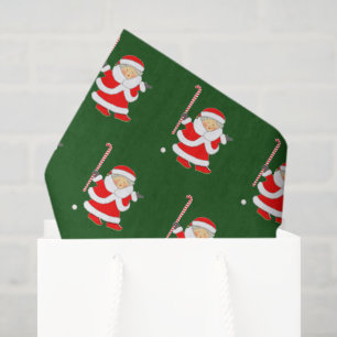 Field Hockey Christmas Tissue Paper