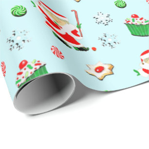 field hockey Christmas Wrapping Paper