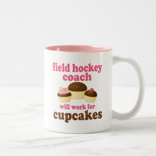 Field Hockey Coach (Funny) Gift Two-Tone Coffee Mug