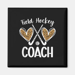 Field Hockey Coach Hearts Field Hockey Coach Magnet