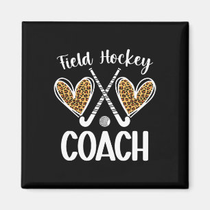 Field Hockey Coach Hearts Field Hockey Coach  Magnet