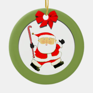 Field Hockey Collectable Ceramic Tree Decoration