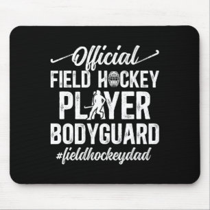 Field Hockey Dad Funny Dad Of A Field Hockey Playe Mouse Mat