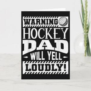 Field Hockey Dad Shirt Men Field Hockey Lover _1 Card