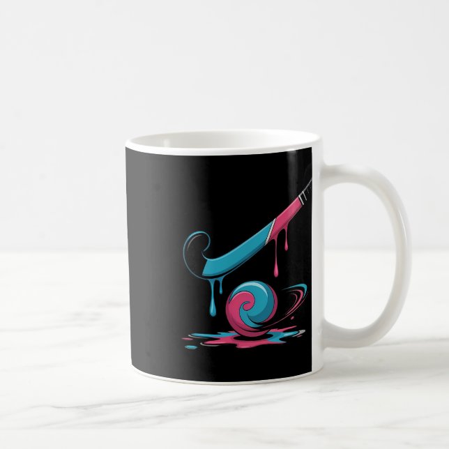 Field Hockey Drip For Player  Coffee Mug (Right)