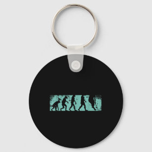 Field Hockey Evolution Field Hockey Player Key Ring
